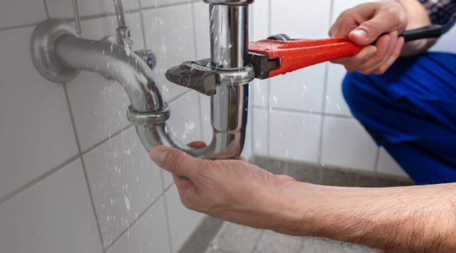 Indoor tankless water heater installation in Hanalei, HI